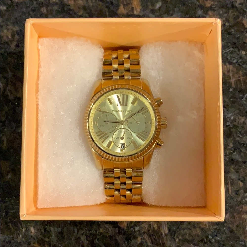 Gold Michael Kors Watch